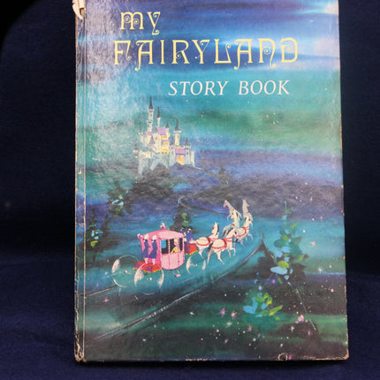 Book titled 'My Fairyland Story Book' with a colorful cover featuring a fairy tale scene.