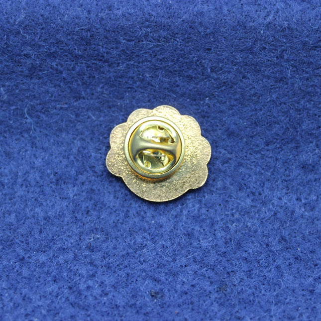 Non‑Robertson’s Golly Face Brooch – Independent Enamel Design Reverse Side