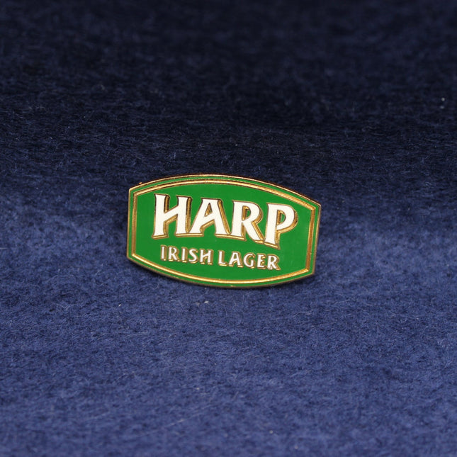 Harp Irish Lager Badge – Vintage Pin Badge