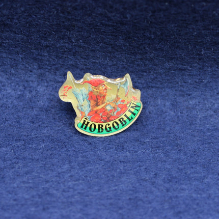 Hobgoblin Beer Enamel Pin Badge – Vintage Wychwood Brewery Fantasy Design