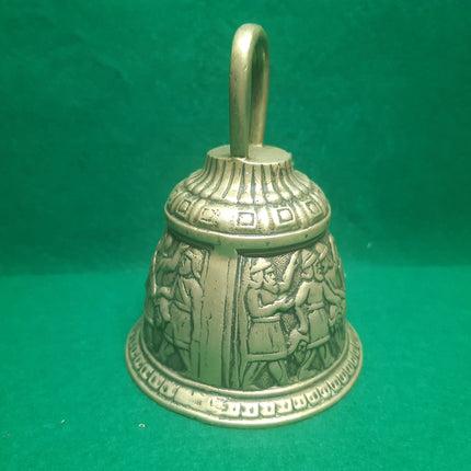 vintage solid brass bell