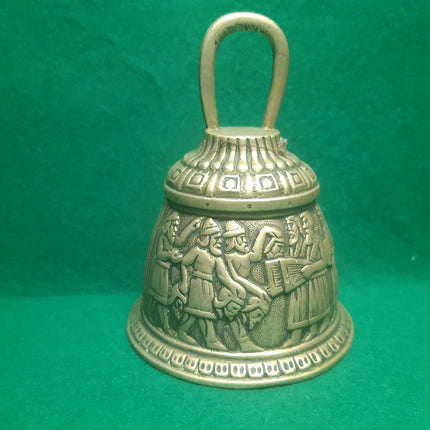 vintage solid brass sanctuary bell