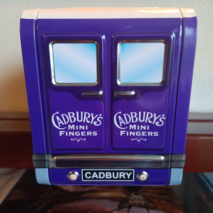 Rare Collectible Cadburys Fingers Van Storage Biscuit tin