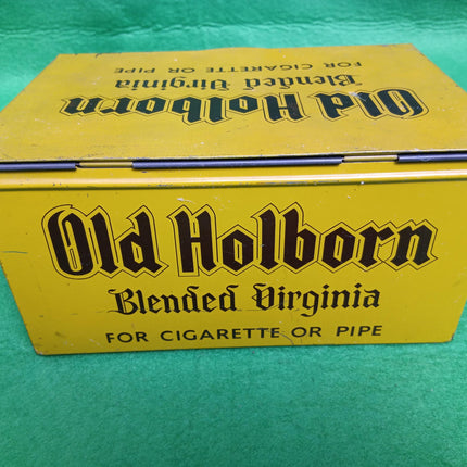 Rare Collectible Vintage Old Holburn Tobacconists Tin