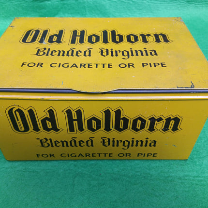 Rare Collectible Vintage Old Holburn Tobacconists Tin