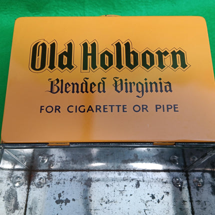 Rare Collectible Vintage Old Holburn Tobacconists Tin