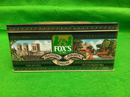 Collectible Fox's Biscuits Biscuit Tin 1993