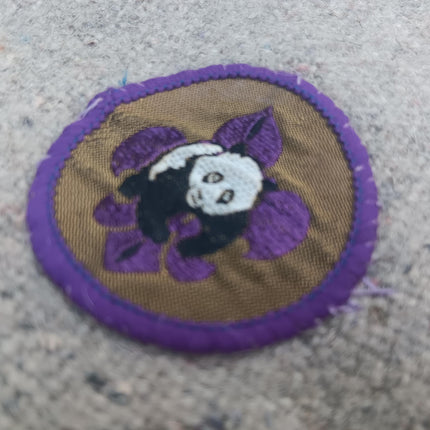 Vintage 1970's Cub Scout Boy Scout Shirt, Cap, Beret and Blanket with Badges