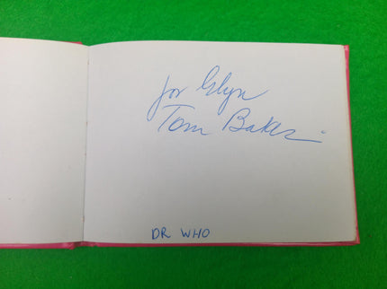 Vintage 1970's Autograph Book Celebrity Signatures