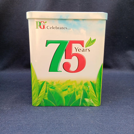 Collectible PG Tips Tea 75th Anniversary Tea Caddy Storage Tin