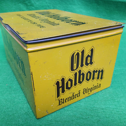 Rare Collectible Vintage Old Holburn Tobacconists Tin