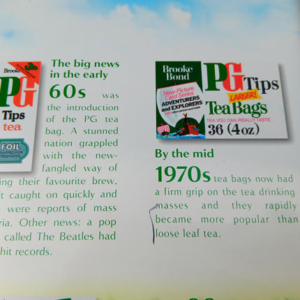 Collectible PG Tips Tea 75th Anniversary Tea Caddy Storage Tin