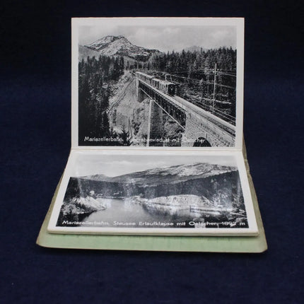 Vintage Mariazell Pop‑Up Mini Photo Book – 20 Alpine Scenes (Austria)