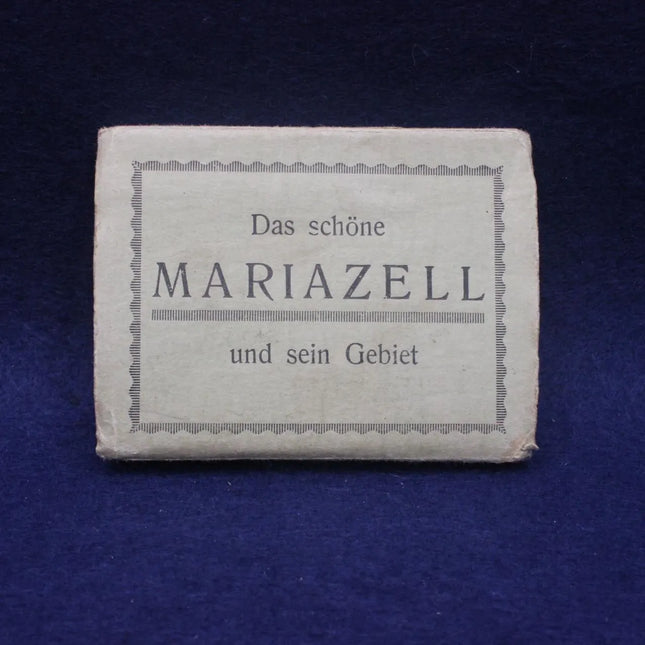 Vintage Mariazell Pop‑Up Mini Photo Book – 20 Alpine Scenes (Austria)