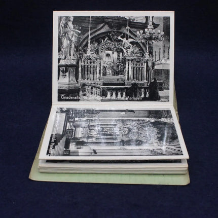 Vintage Mariazell Pop‑Up Mini Photo Book – 20 Alpine Scenes (Austria)