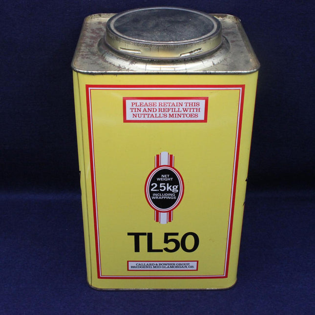 Nuttall’s Mintoes Vintage Shop Tin – Rare Confectionery Counter Tin