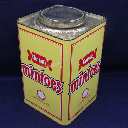 Nuttall’s Mintoes Vintage Shop Tin – Rare Confectionery Counter Tin