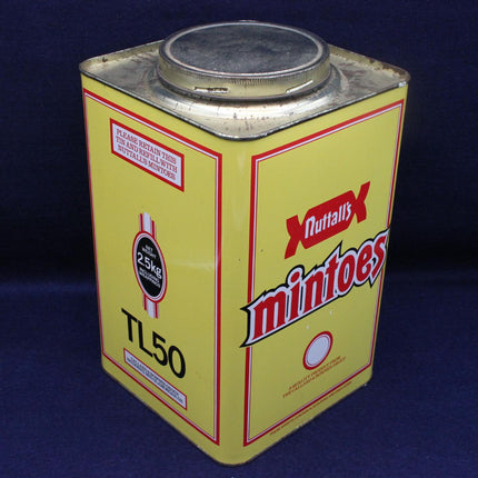 Nuttall’s Mintoes Vintage Shop Tin – Rare Confectionery Counter Tin