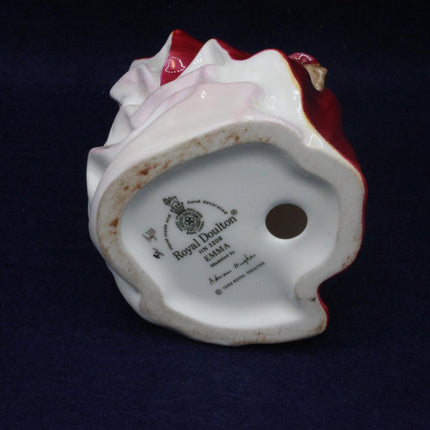 Royal Doulton “Emma” Lady Figurine HN3208 – Vintage Bone China Collectible (1989)