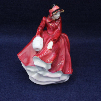 Royal Doulton “Emma” Lady Figurine HN3208 – Vintage Bone China Collectible (1989)