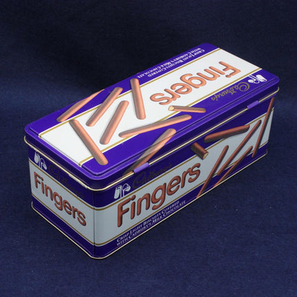 Vintage Early 1990s Cadburys Chocolate Fingers Tin