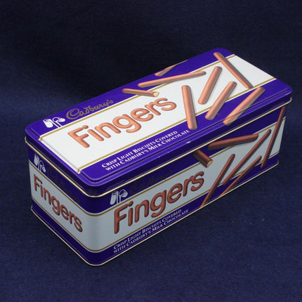 Vintage Early 1990s Cadburys Chocolate Fingers Tin