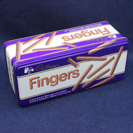 Vintage Early 1990s Cadburys Chocolate Fingers Tin