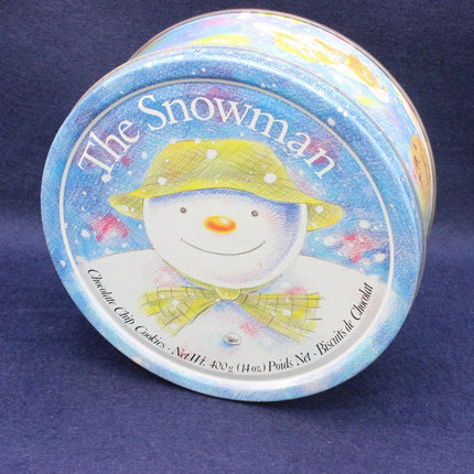 Vintage 1996 The Snowman Raymond Briggs Danish Biscuit Tin
