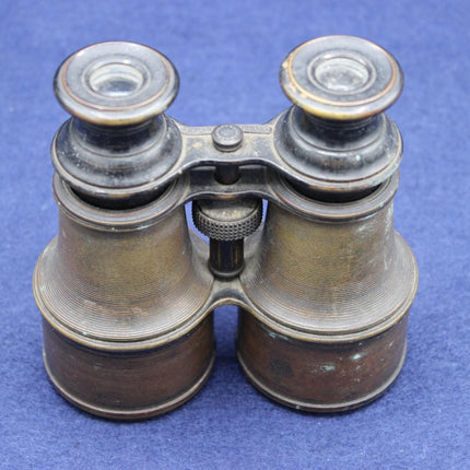 Antique Vintage Brass Binoculars / Opera Glasses – Ideal for Cabinets, Desks, Collectors & Display
