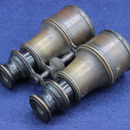 Antique Vintage Brass Binoculars / Opera Glasses – Ideal for Cabinets, Desks, Collectors & Display