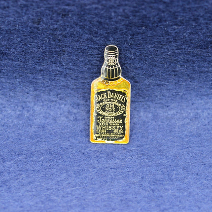 Jack Daniel’s Tennessee Whiskey Enamel Pin Badge – Vintage Bottle Design
