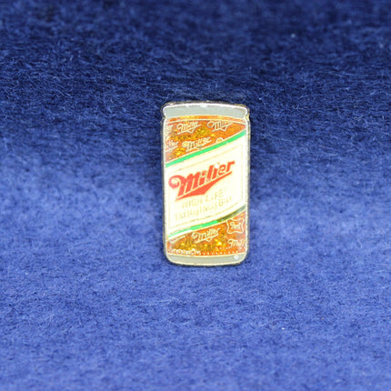 Vintage Miller High Life Can‑Shaped Pin Badge