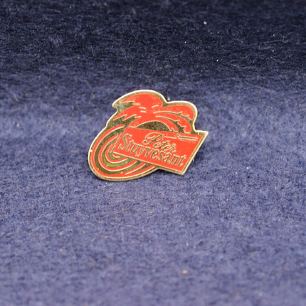Vintage Peter Stuyvesant Enamel Pin Badge - Retro Advertising Collectible