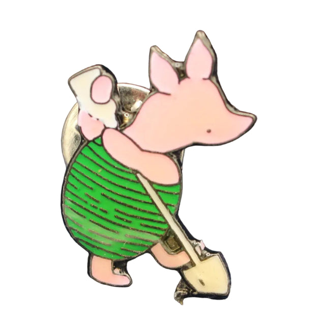 Vintage Disney Piglet badge