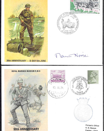 Collection of 20 Royal Marines Museum First Day Covers