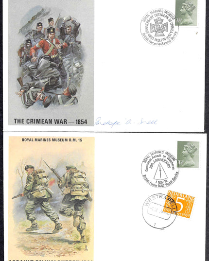 Collection of 20 Royal Marines Museum First Day Covers