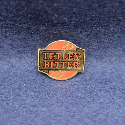 Tetley Bitter Cricket Badge – Vintage Brewery Item