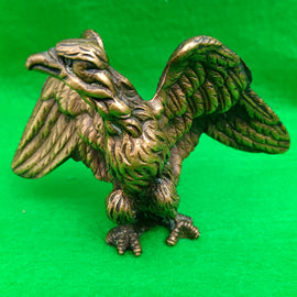 Vintage Solid Brass Eagle Ornament